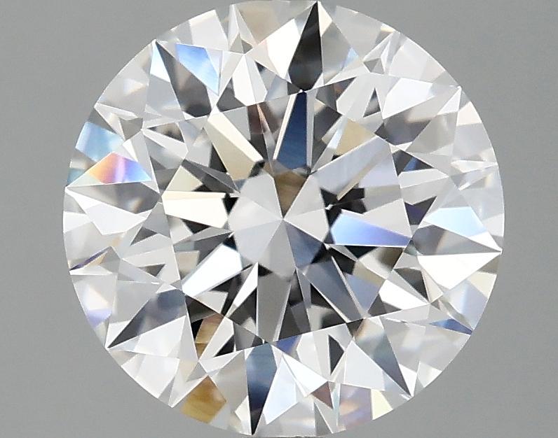 3.09 Carat Round Shaped Ideal Cut VVS2 IGI Certified Lab Grown Diamond