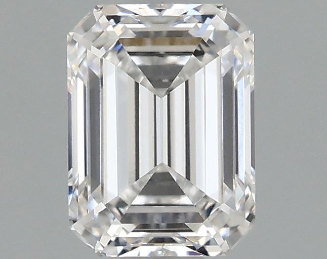 0.97 Carat Emerald Shaped Excellent Cut VVS2 IGI Certified Lab Grown Diamond