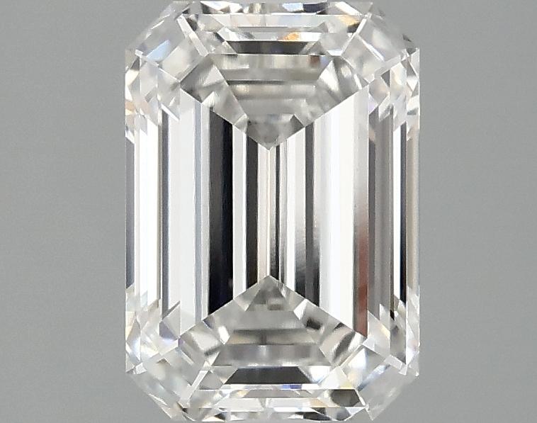 2.08 Carat Emerald Shaped Ideal Cut VVS2 IGI Certified Lab Grown Diamond