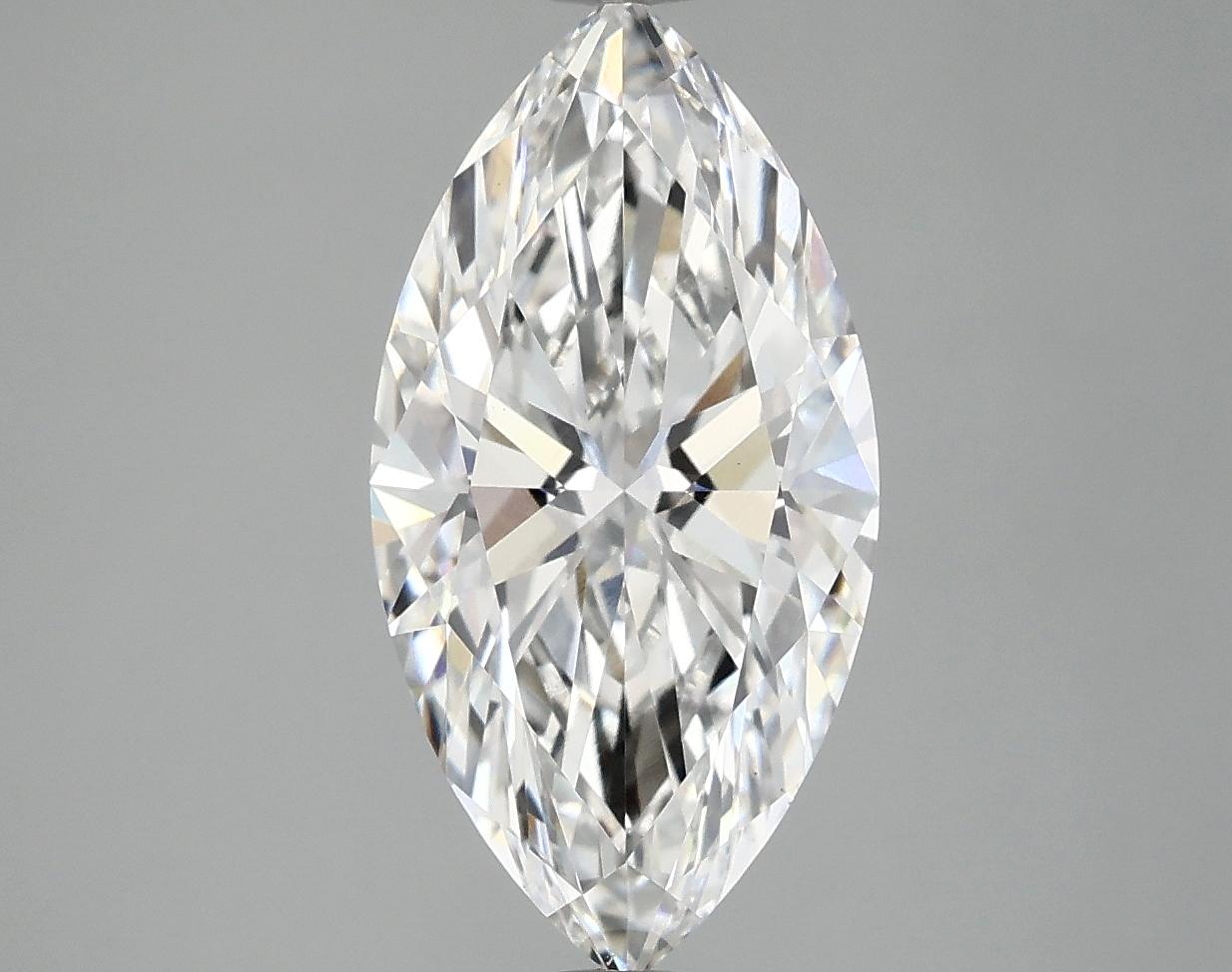 3.06 Carat Marquise Shaped Ideal Cut VS1 IGI Certified Lab Grown Diamond