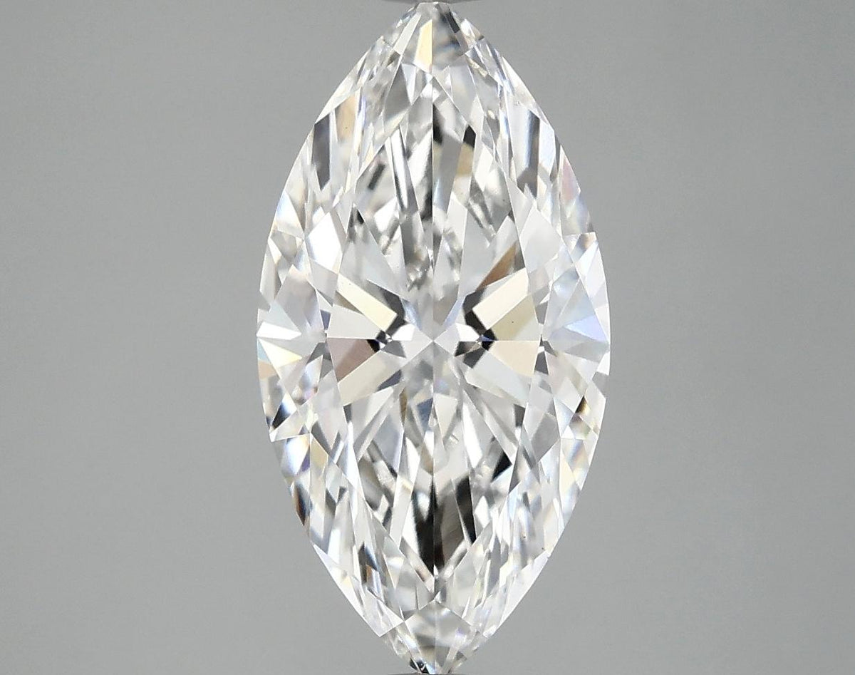 3.06 Carat Marquise Shaped Ideal Cut VS1 IGI Certified Lab Grown Diamond