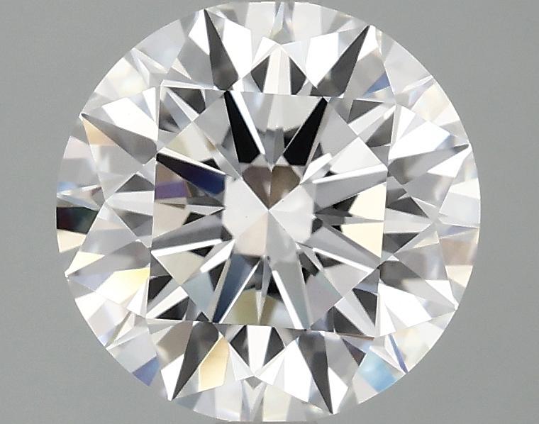 2.53 Carat Round Shaped Ideal Cut VVS2 IGI Certified Lab Grown Diamond
