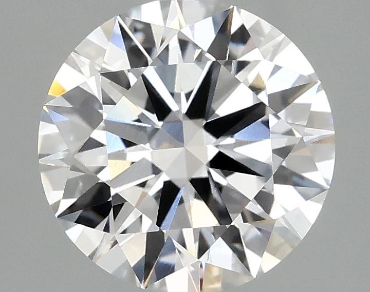 2.07 Carat Round Shaped Ideal Cut VVS2 IGI Certified Lab Grown Diamond
