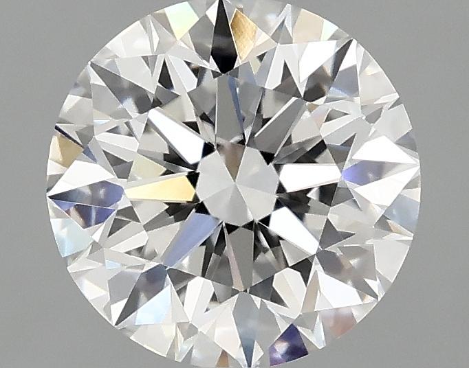 2.09 Carat Round Shaped Excellent Cut VVS2 IGI Certified Lab Grown Diamond