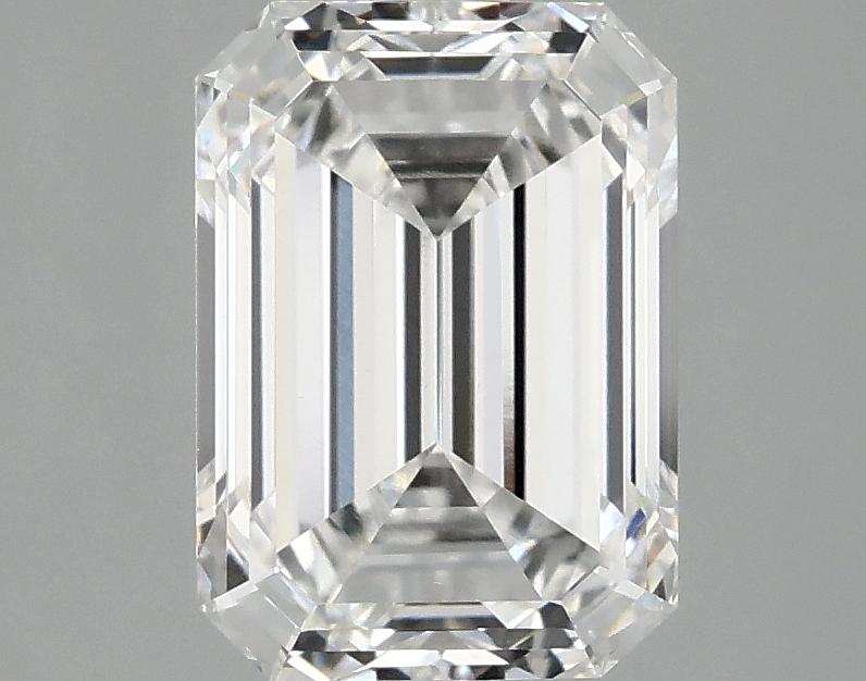 2.58 Carat Emerald Shaped Ideal Cut VVS2 IGI Certified Lab Grown Diamond