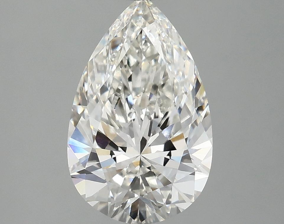2.02 Carat Pear Shaped Ideal Cut VVS2 IGI Certified Lab Grown Diamond