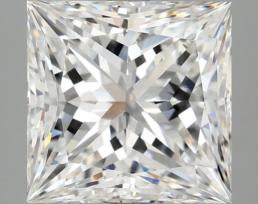 5.1 Carat Princess Shaped Ideal Cut VVS2 IGI Certified Lab Grown Diamond