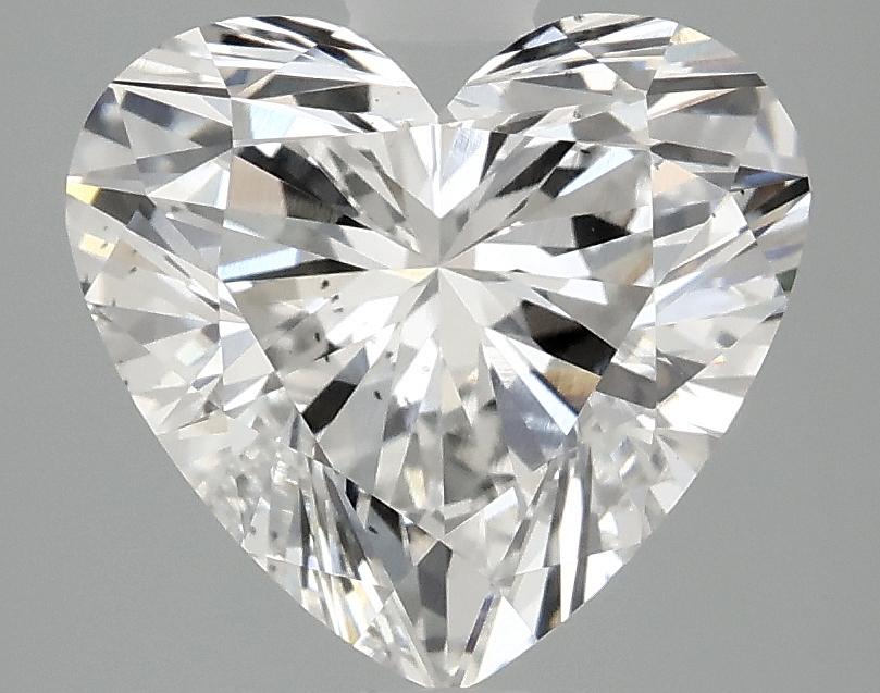 2.96 Carat Heart Shaped Ideal Cut VS2 IGI Certified Lab Grown Diamond