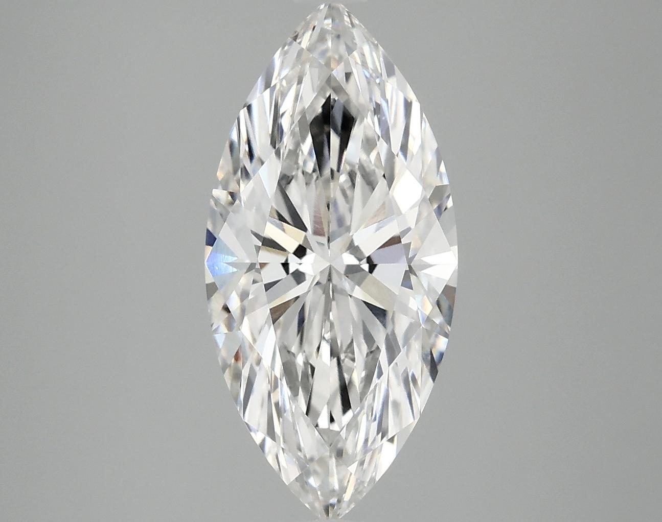 3.04 Carat Marquise Shaped Excellent Cut VS1 IGI Certified Lab Grown Diamond