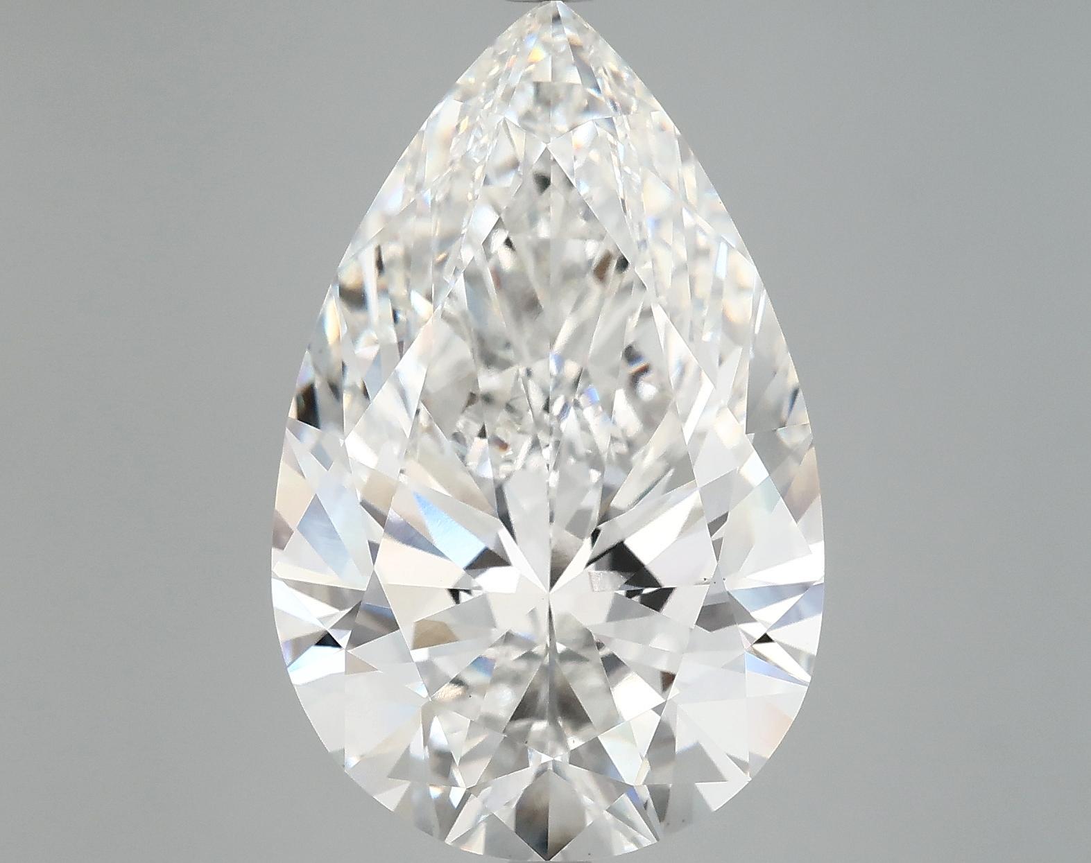 10.64 Carat Pear Shaped Ideal Cut VS1 IGI Certified Lab Grown Diamond