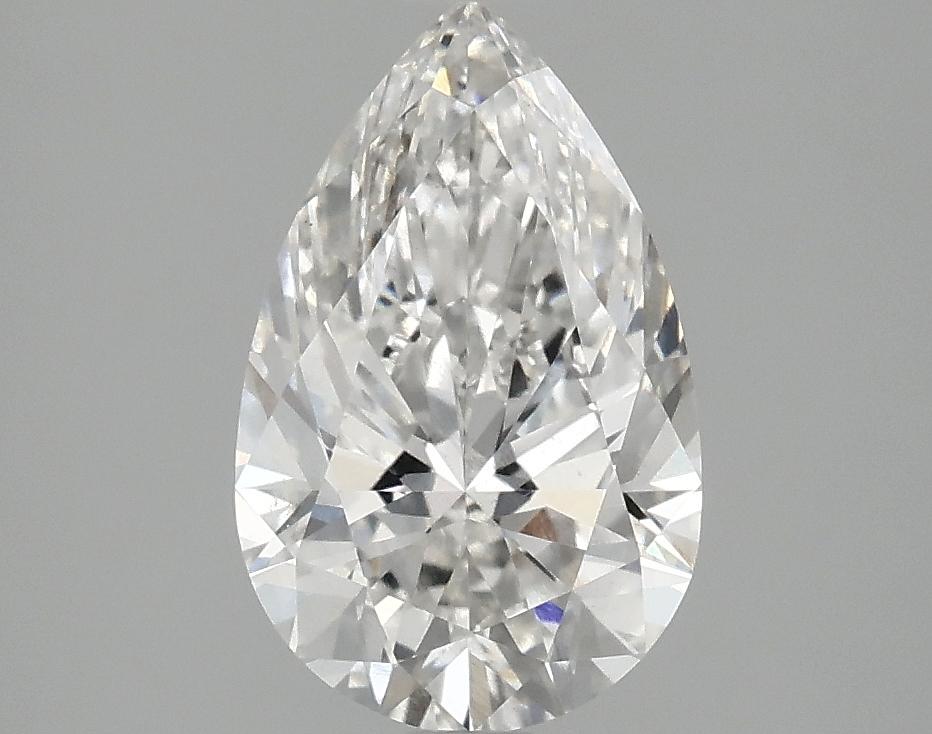 2.01 Carat Pear Shaped Ideal Cut VS2 IGI Certified Lab Grown Diamond