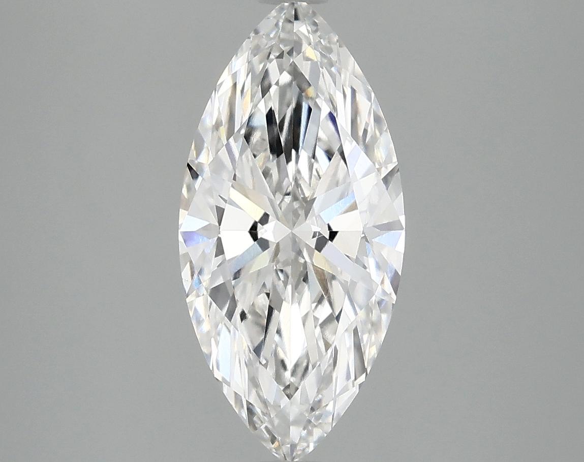 2.08 Carat Marquise Shaped Excellent Cut VVS2 IGI Certified Lab Grown Diamond
