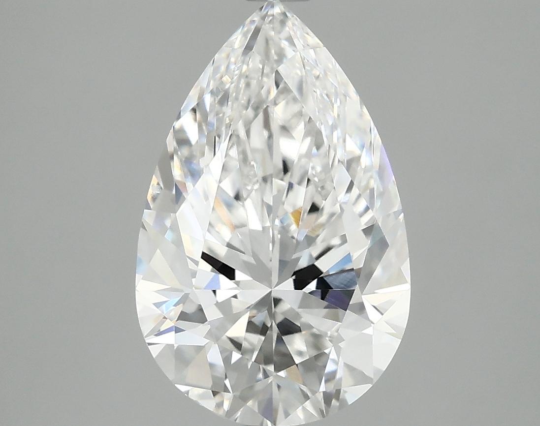 2.87 Carat Pear Shaped Ideal Cut VS2 IGI Certified Lab Grown Diamond