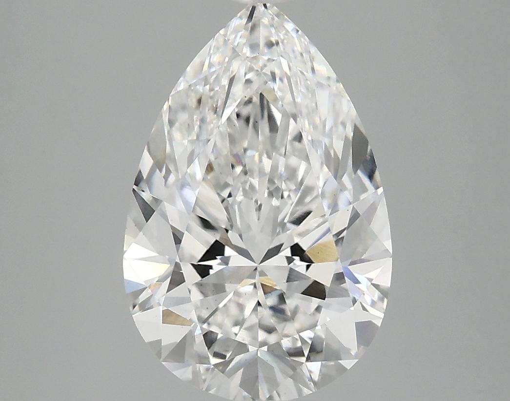 3.09 Carat Pear Shaped Excellent Cut VS1 IGI Certified Lab Grown Diamond