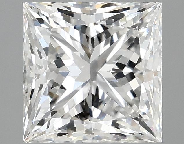 2.09 Carat Princess Shaped Ideal Cut VS1 IGI Certified Lab Grown Diamond