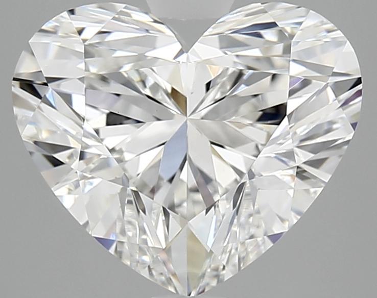 4.18 Carat Heart Shaped Excellent Cut VVS2 IGI Certified Lab Grown Diamond