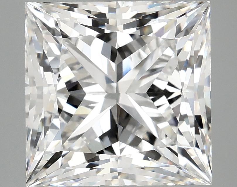 5.1 Carat Princess Shaped Ideal Cut VVS2 IGI Certified Lab Grown Diamond