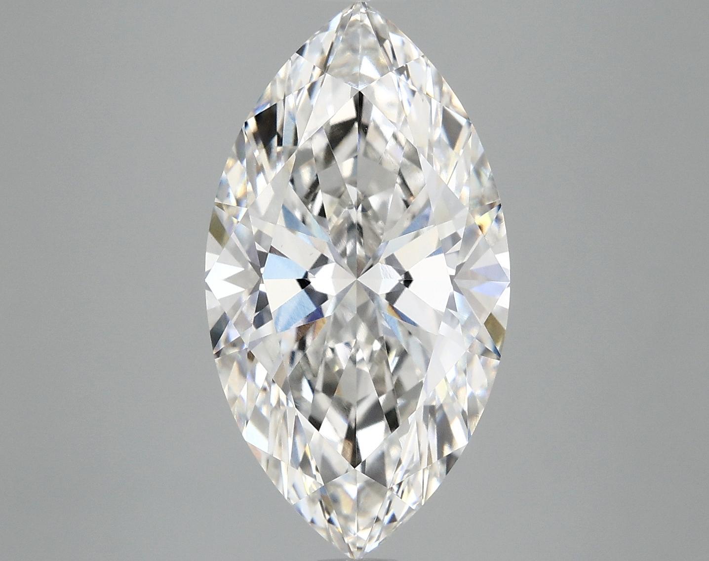 4.89 Carat Marquise Shaped Excellent Cut VS2 IGI Certified Lab Grown Diamond
