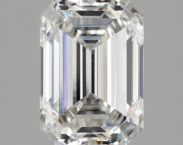 1.98 Carat Emerald Shaped Ideal Cut VVS2 IGI Certified Lab Grown Diamond
