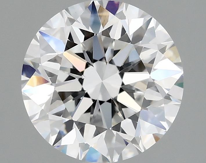 2.05 Carat Round Shaped Excellent Cut VVS2 IGI Certified Lab Grown Diamond
