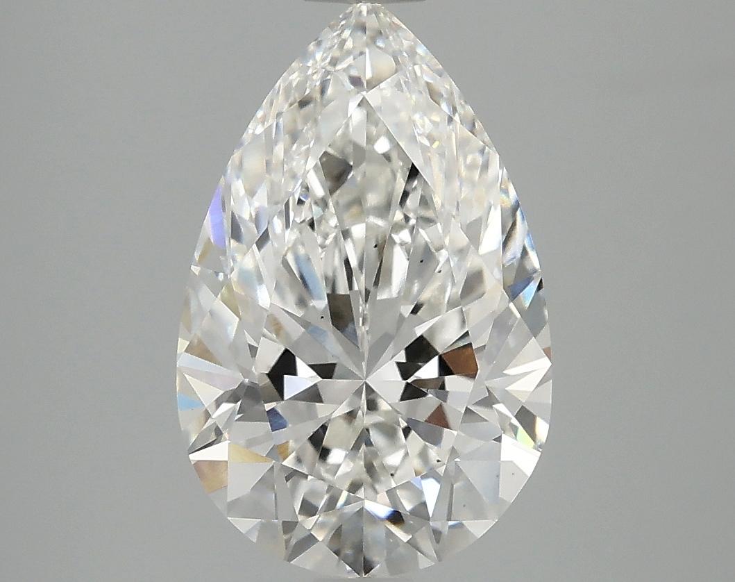 3.08 Carat Pear Shaped Ideal Cut VS2 IGI Certified Lab Grown Diamond