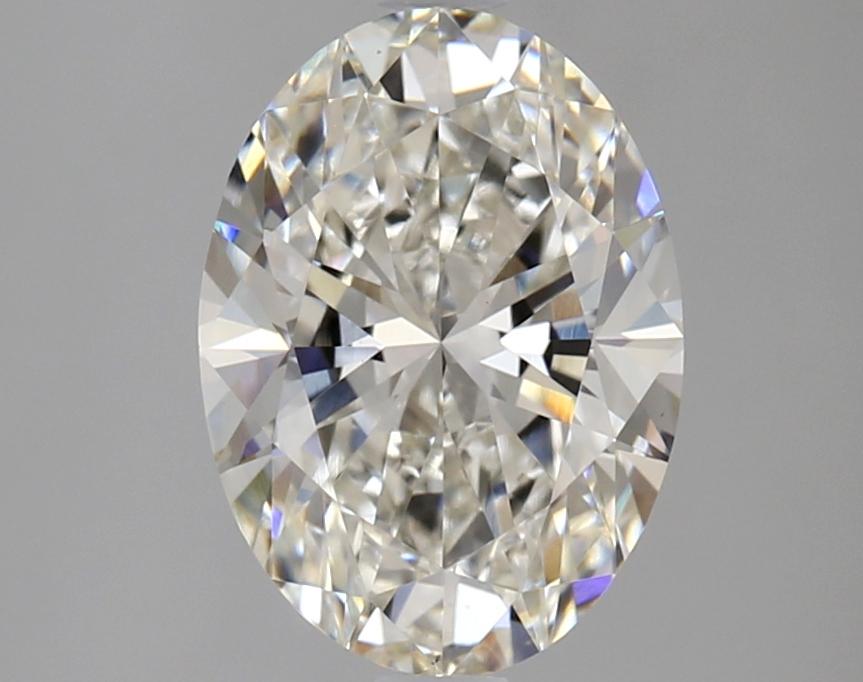 2.57 Carat Oval Shaped Ideal Cut VS1 IGI Certified Lab Grown Diamond