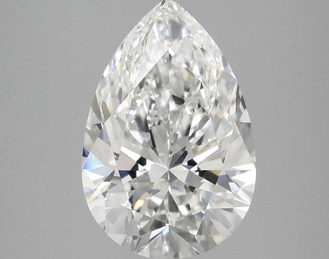 3.03 Carat Pear Shaped Excellent Cut VS2 IGI Certified Lab Grown Diamond