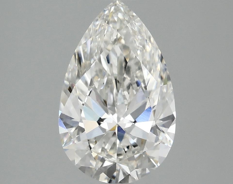 2.01 Carat Pear Shaped Ideal Cut VVS2 IGI Certified Lab Grown Diamond
