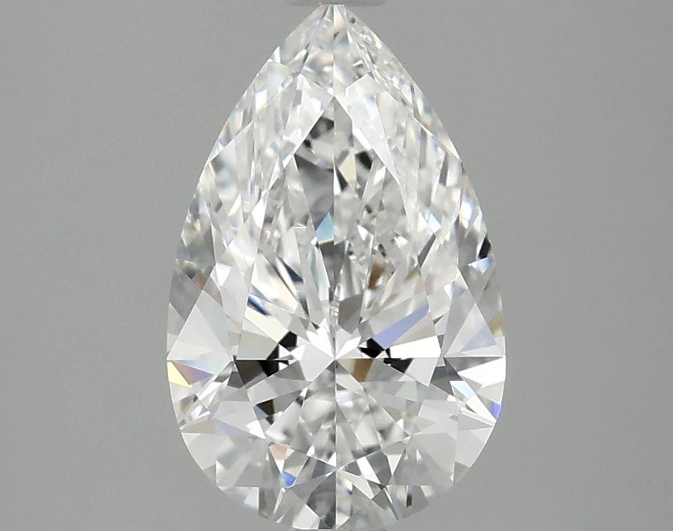 2.02 Carat Pear Shaped Ideal Cut VVS2 IGI Certified Lab Grown Diamond