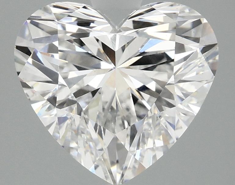 3.07 Carat Heart Shaped Ideal Cut VS1 IGI Certified Lab Grown Diamond
