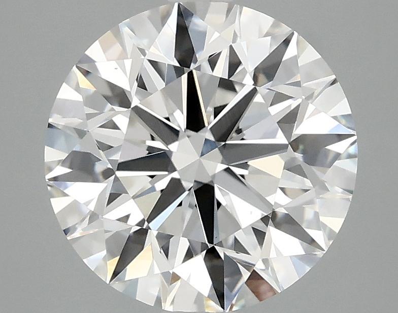 3.08 Carat Round Shaped Excellent Cut VS1 IGI Certified Lab Grown Diamond