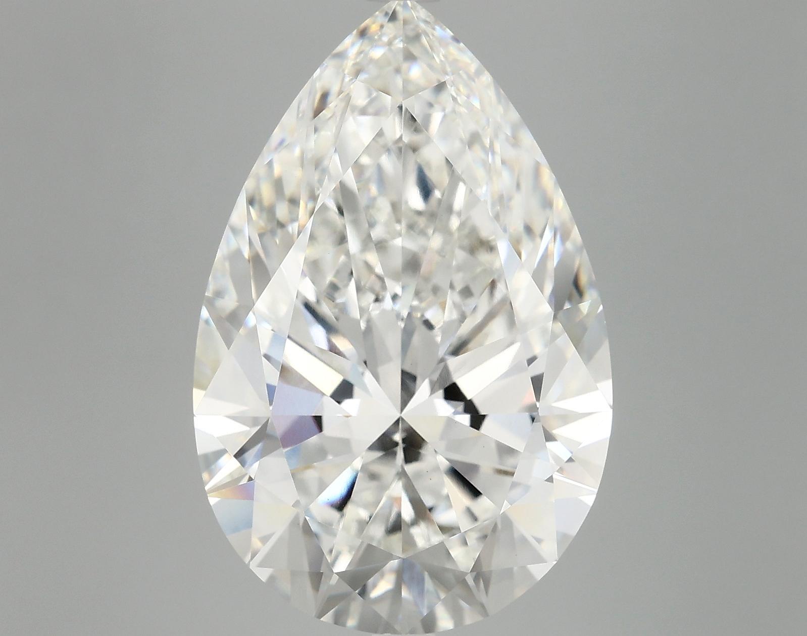 11.02 Carat Pear Shaped Excellent Cut VS1 IGI Certified Lab Grown Diamond