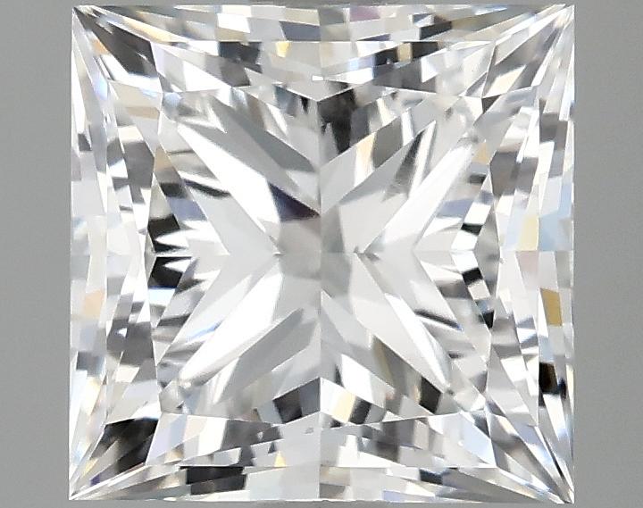 2.91 Carat Princess Shaped Ideal Cut VVS2 IGI Certified Lab Grown Diamond