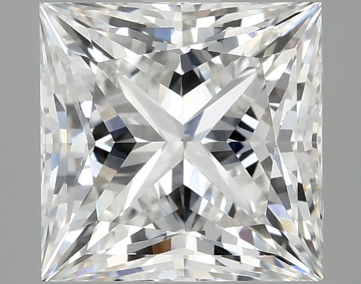 2.92 Carat Princess Shaped Ideal Cut VVS2 IGI Certified Lab Grown Diamond