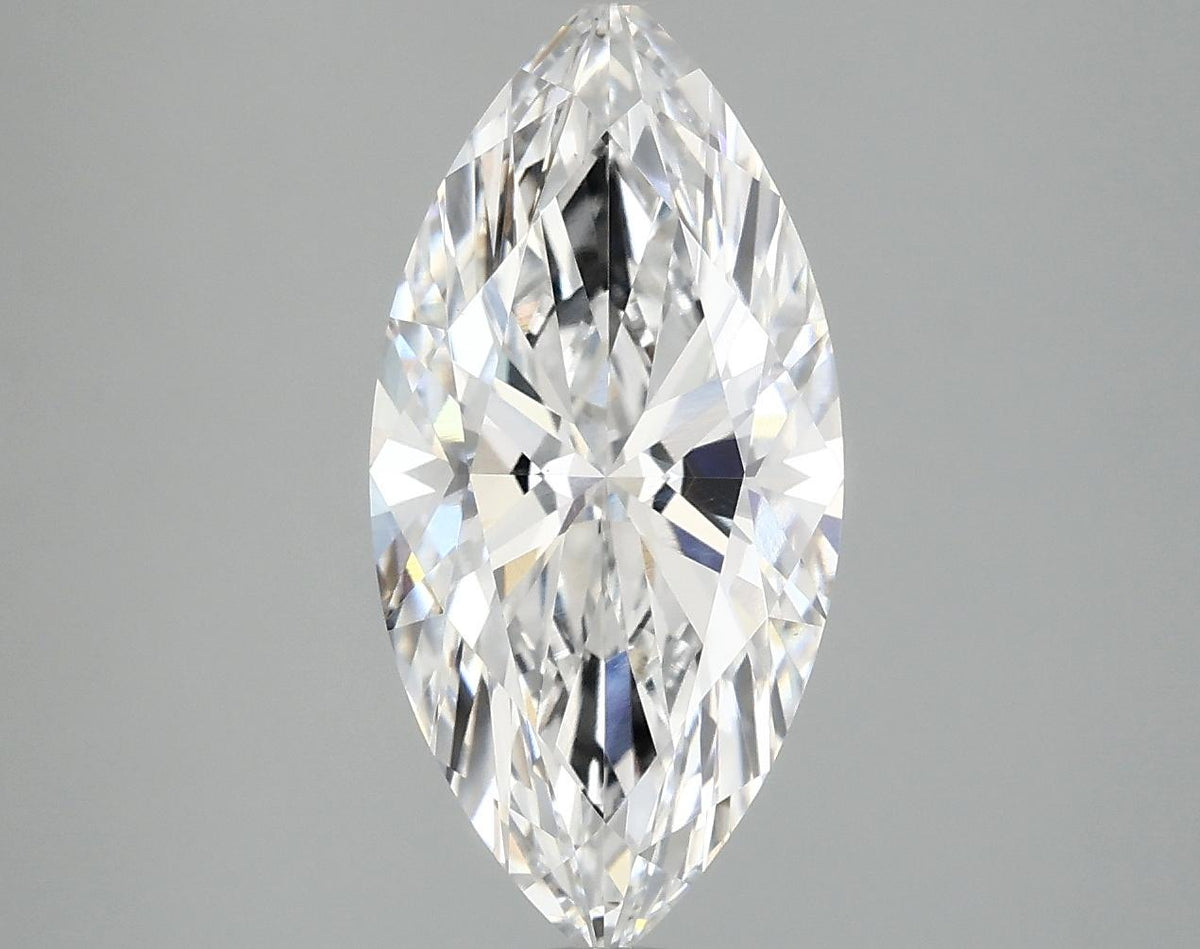 3.1 Carat Marquise Shaped Excellent Cut VS1 IGI Certified Lab Grown Diamond