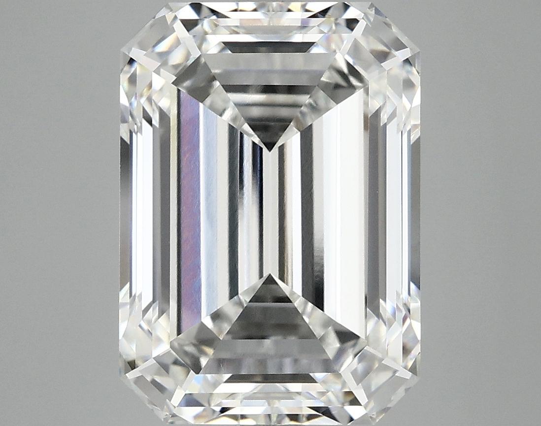 7.19 Carat Emerald Shaped Ideal Cut VVS2 IGI Certified Lab Grown Diamond
