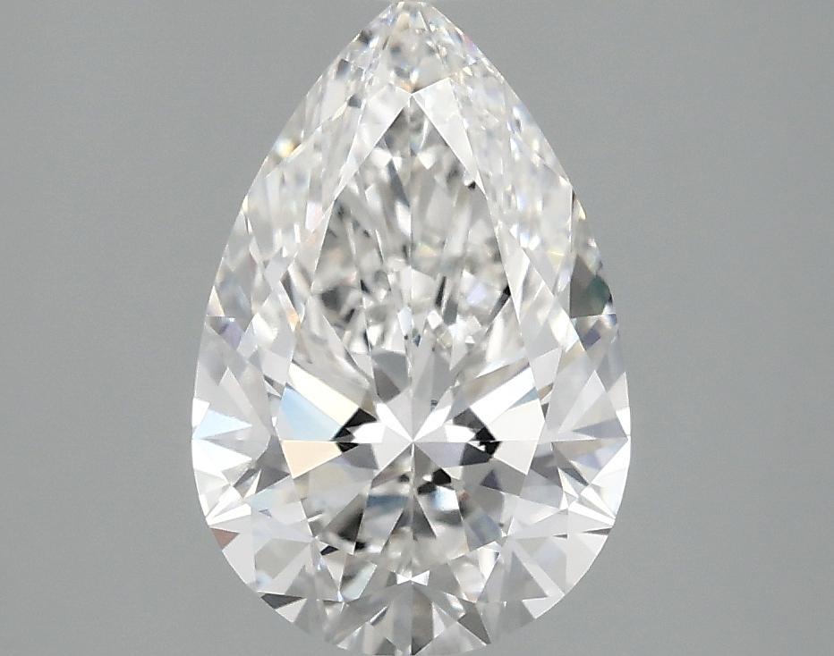 2.07 Carat Pear Shaped Excellent Cut VVS1 IGI Certified Lab Grown Diamond