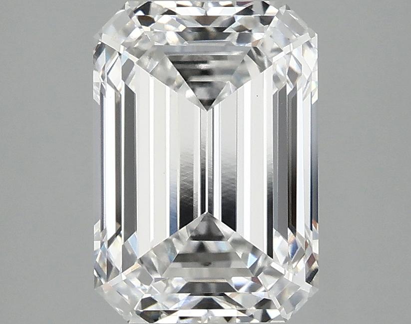 2.93 Carat Emerald Shaped Ideal Cut VS1 IGI Certified Lab Grown Diamond