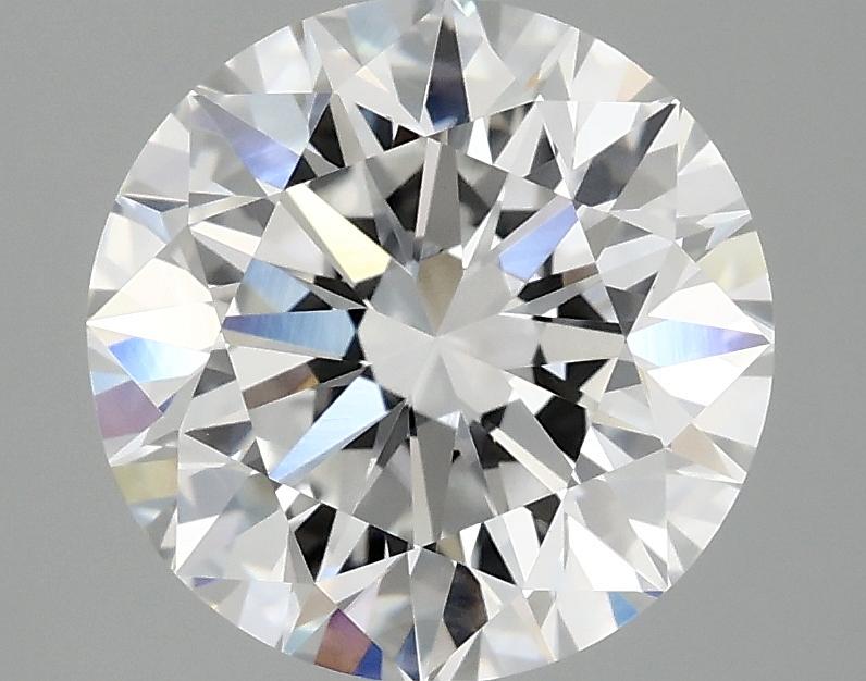 2.97 Carat Round Shaped Excellent Cut VVS2 IGI Certified Lab Grown Diamond