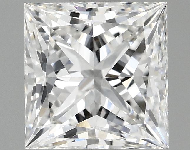 0.98 Carat Princess Shaped Ideal Cut VVS2 IGI Certified Lab Grown Diamond