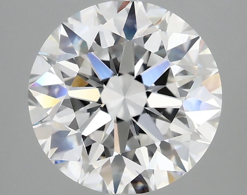 3.09 Carat Round Shaped Excellent Cut VVS2 IGI Certified Lab Grown Diamond