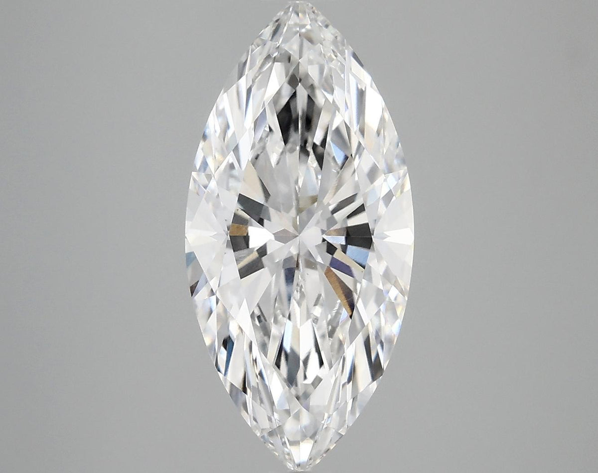 2.98 Carat Marquise Shaped Excellent Cut VS1 IGI Certified Lab Grown Diamond