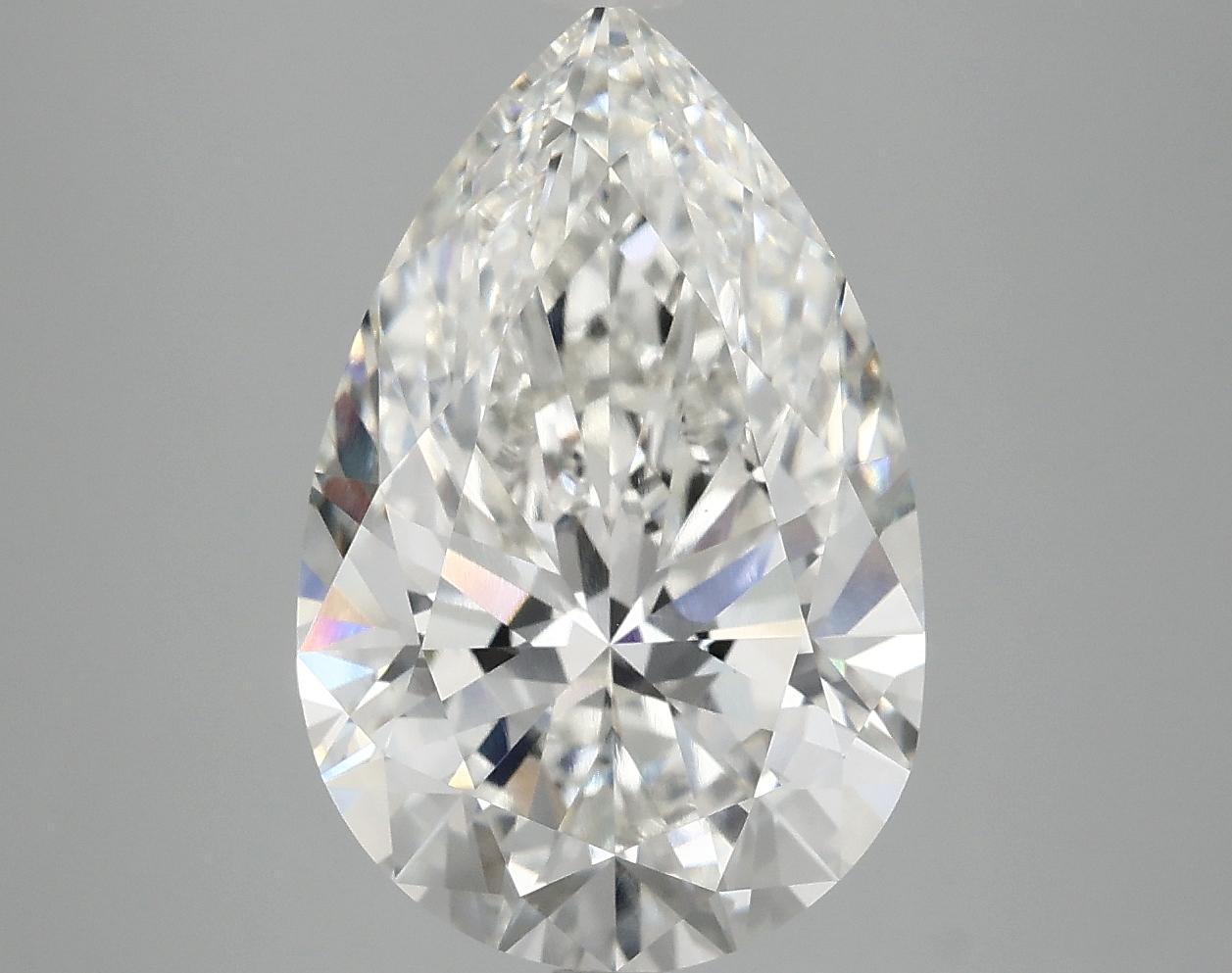 5.06 Carat Pear Shaped Ideal Cut VS1 IGI Certified Lab Grown Diamond