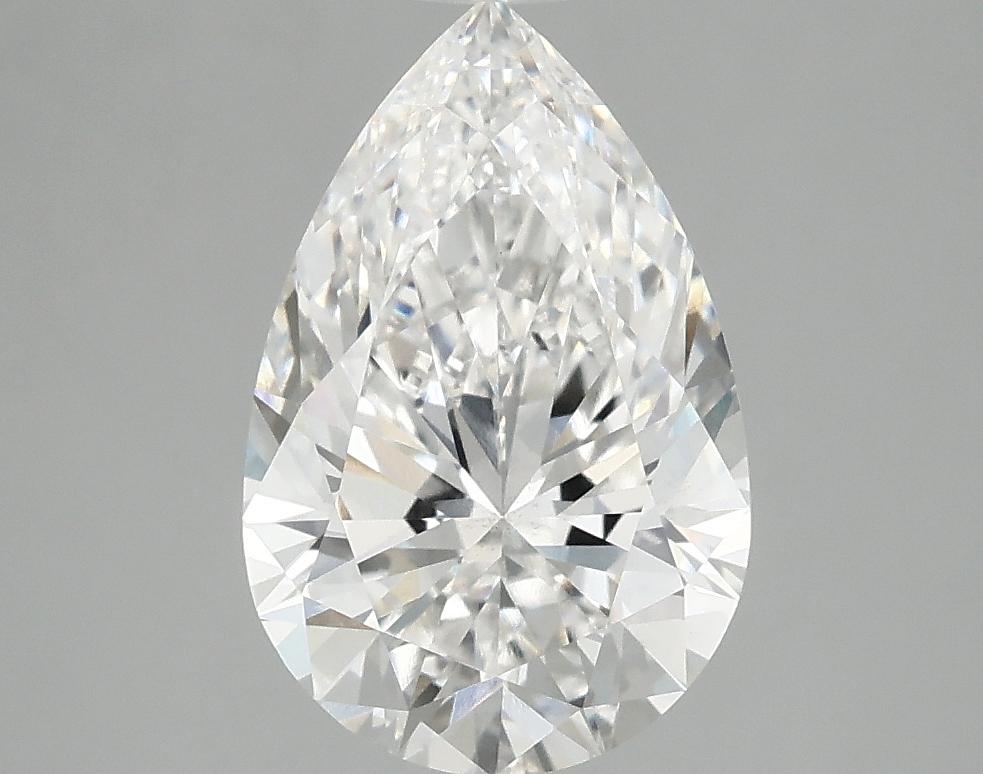 2.54 Carat Pear Shaped Excellent Cut VS2 IGI Certified Lab Grown Diamond