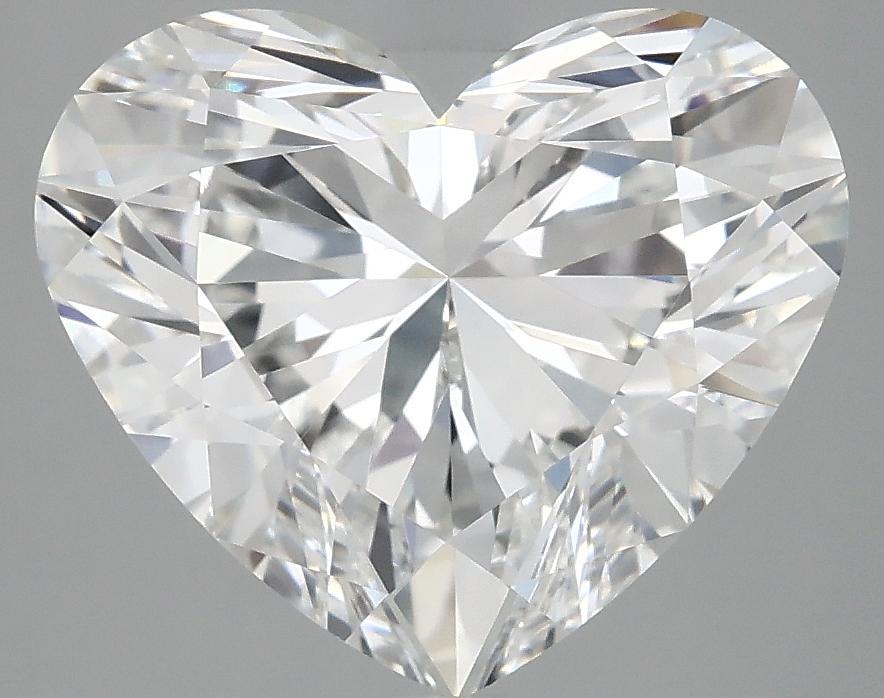 4.91 Carat Heart Shaped Excellent Cut VVS2 IGI Certified Lab Grown Diamond