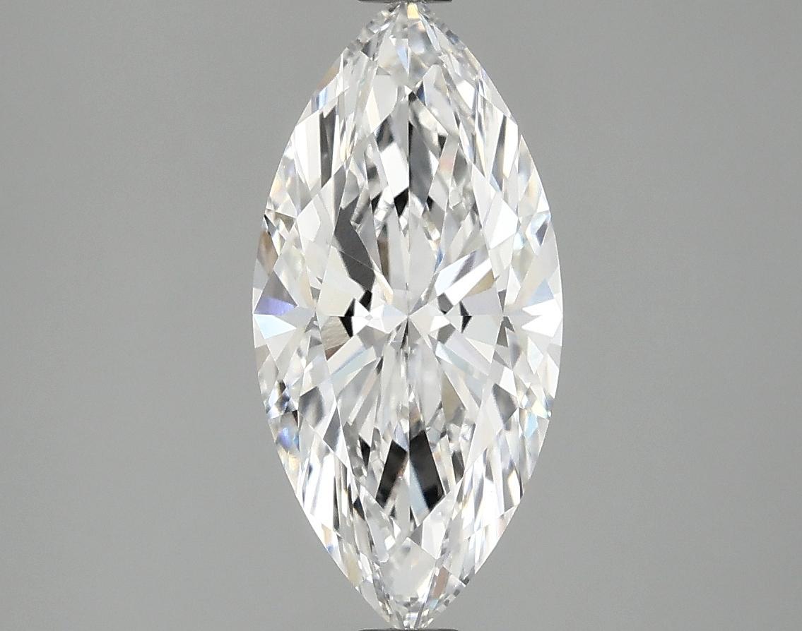 2.06 Carat Marquise Shaped Excellent Cut VVS2 IGI Certified Lab Grown Diamond
