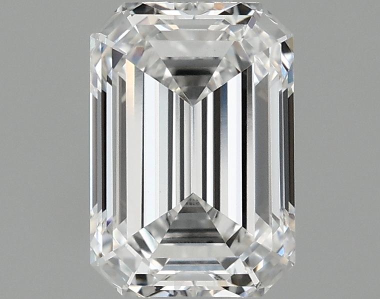 0.99 Carat Emerald Shaped Ideal Cut VVS2 IGI Certified Lab Grown Diamond