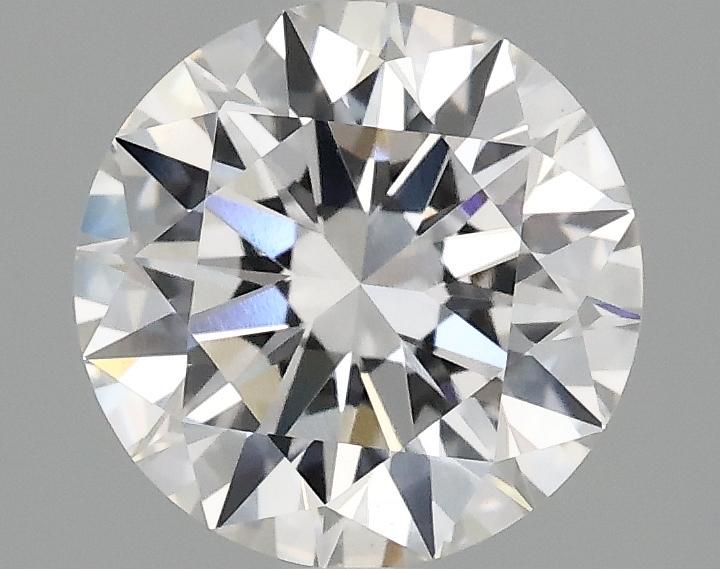 2.05 Carat Round Shaped Ideal Cut VVS2 IGI Certified Lab Grown Diamond