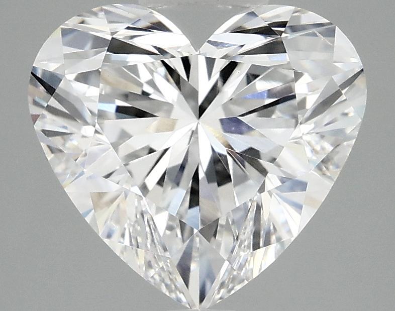 3.06 Carat Heart Shaped Ideal Cut VS2 IGI Certified Lab Grown Diamond