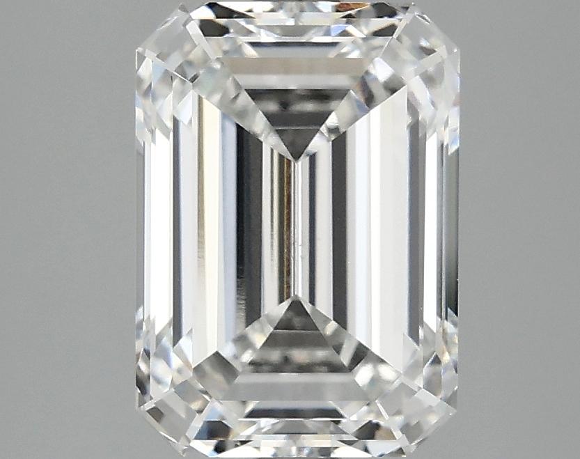 3.08 Carat Emerald Shaped Ideal Cut VS1 IGI Certified Lab Grown Diamond
